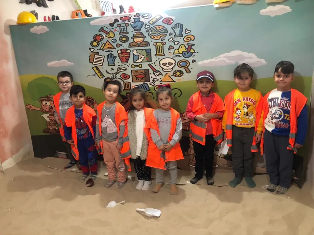 Ağanoğlu minikleri geleceğin mesleklerini keşfettiler