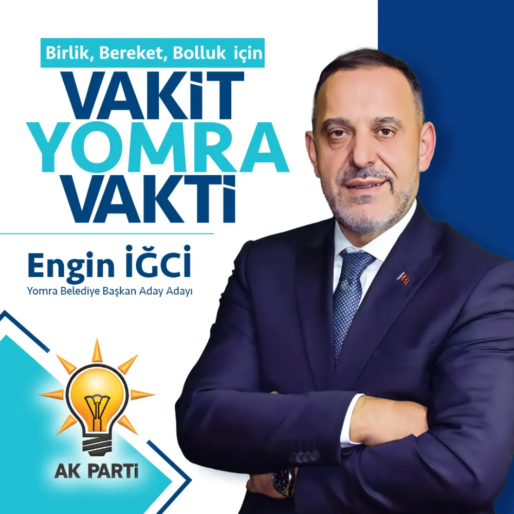ENGİN İĞCİ YOMRA’DAN AK PARTİ ADAY ADAYI   