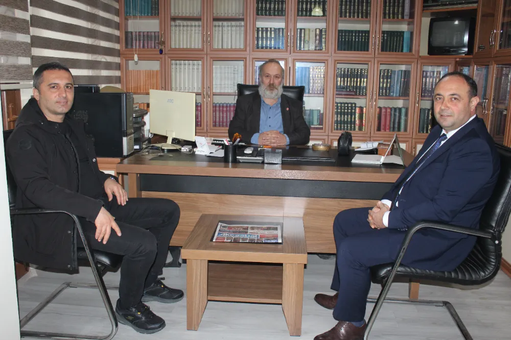Aday Adayı Hazırlığındaki Ayvaz’dan Gazetemize Ziyaret