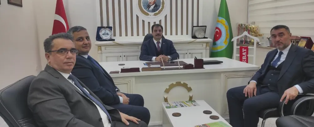 Ziraat Heyetinden Ziraat Odasına Ziyaret