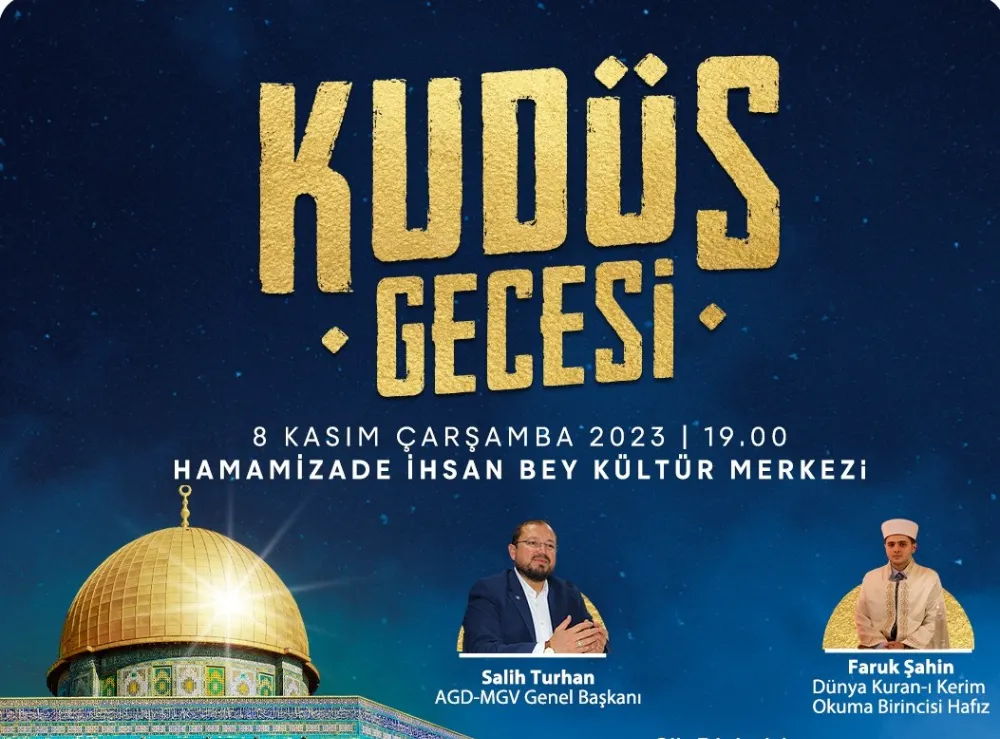 AGD’DEN KUDÜS GECESİ