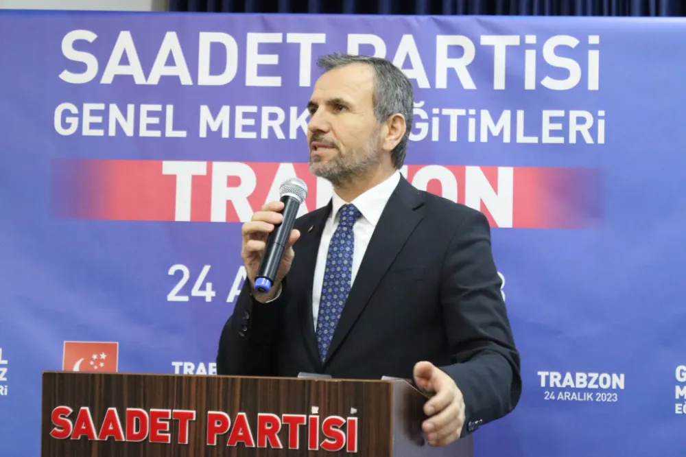 SAADET PARTİSİ MİLLETVEKİLİ DOĞAN: “TÜRKİYE’DE SORUNLAR KONTROLDEN ÇIKMIŞ DURUMDA!”