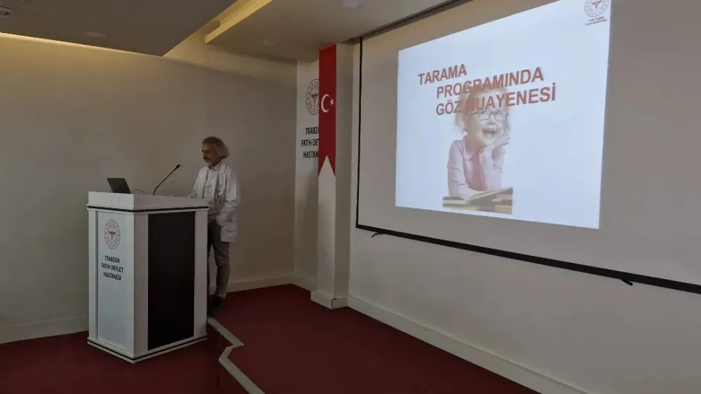 ÇOCUKLUK ÇAĞI GÖRME TARAMA PROGRAMINDA EĞİTİMLER DEVAM EDİYOR