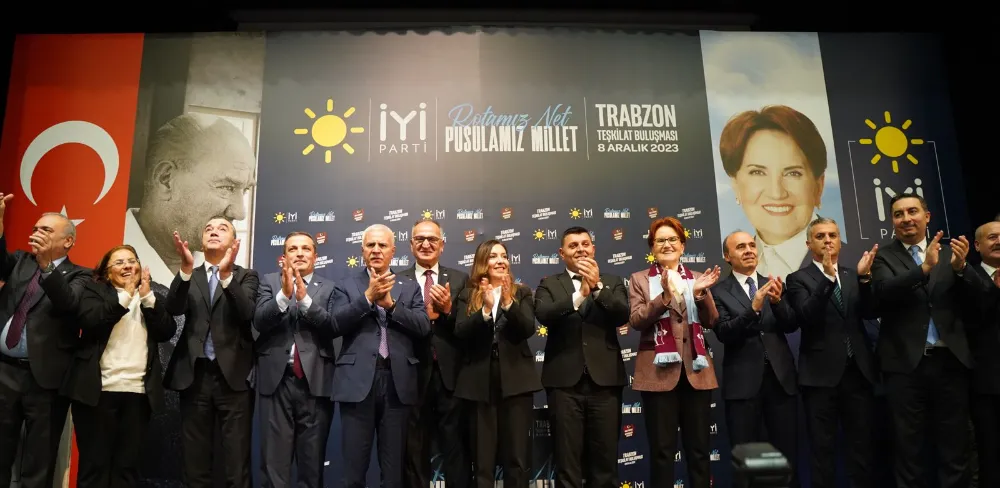 İYİ Parti Genel Başkanı Meral Akşener, Trabzon