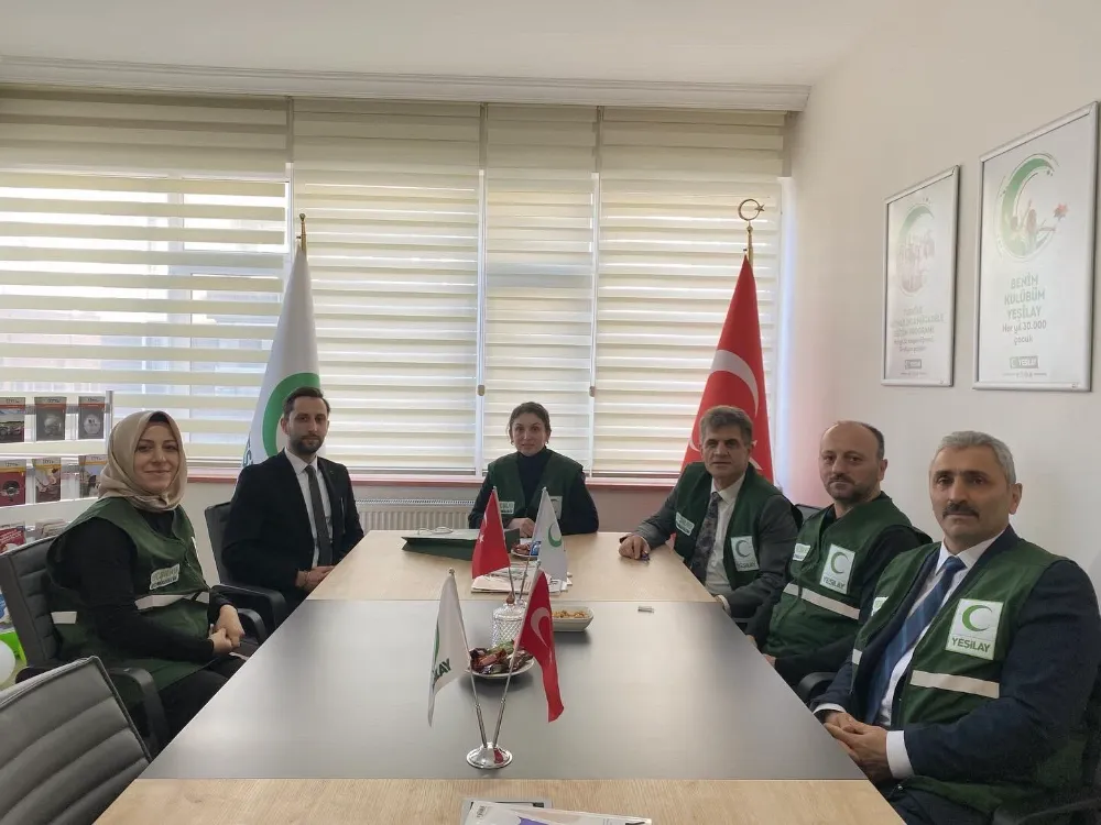 TULAŞ’TAN YEŞİLAY’A ZİYARET