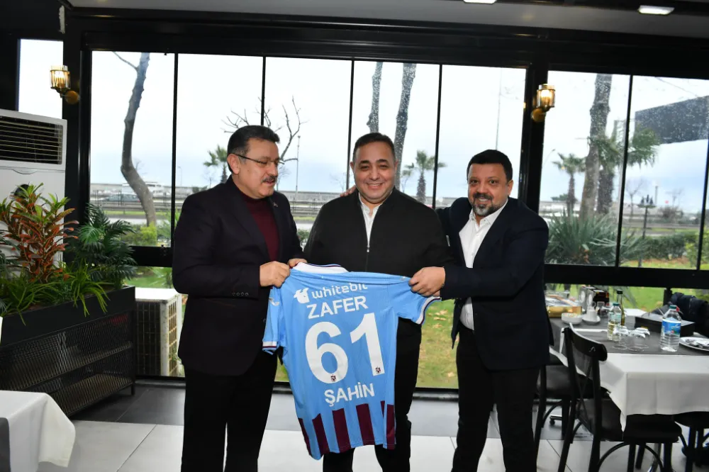 GENÇ’TEN ZAFER ŞAHİN’E TRABZONSPOR FORMASI