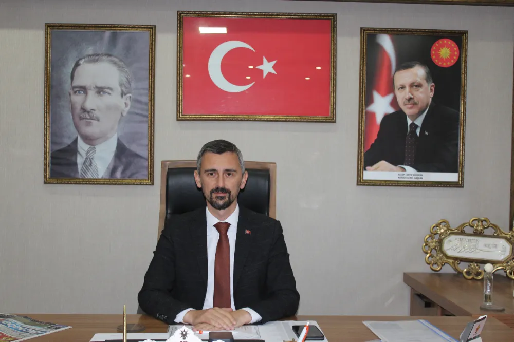 AK PARTİ İLÇE BAŞKANI MUHAMMET ALİ YILMAZ: GELECEĞİ PLANLIYOR