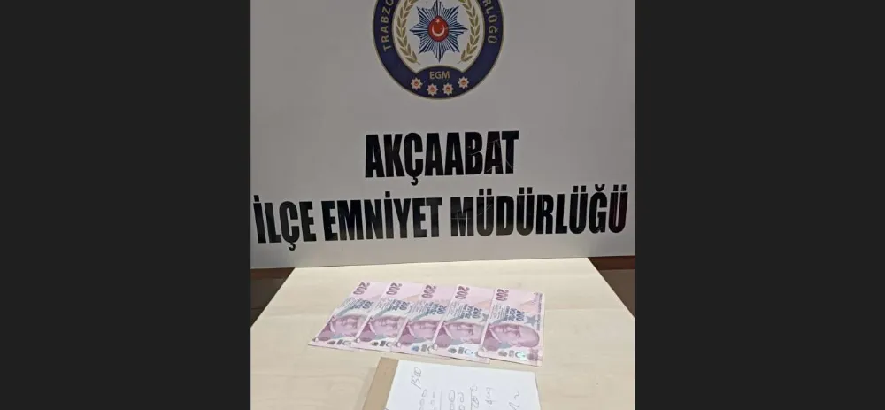 AKÇAABAT’TA KUMAR OPERASYONU