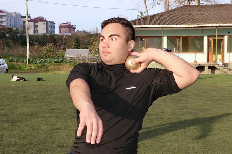 Trabzonlu özel sporcu Abdullah İnan, Türkiye