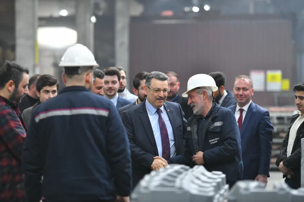 BAŞKAN ADAYI GENÇ, TİSKİ İLE HEKİMOĞLU’NU ZİYARET ETTİ     