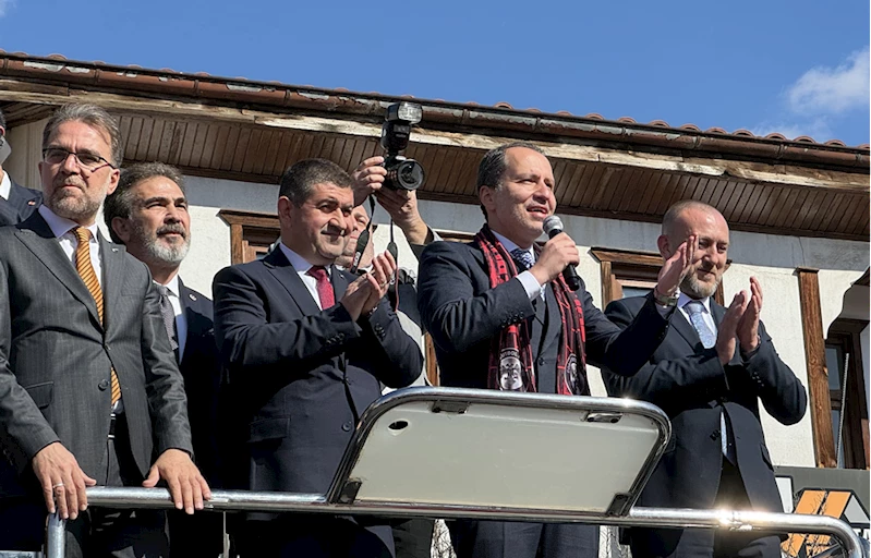 Yeniden Refah Partisi Genel Başkanı Erbakan, Çorum