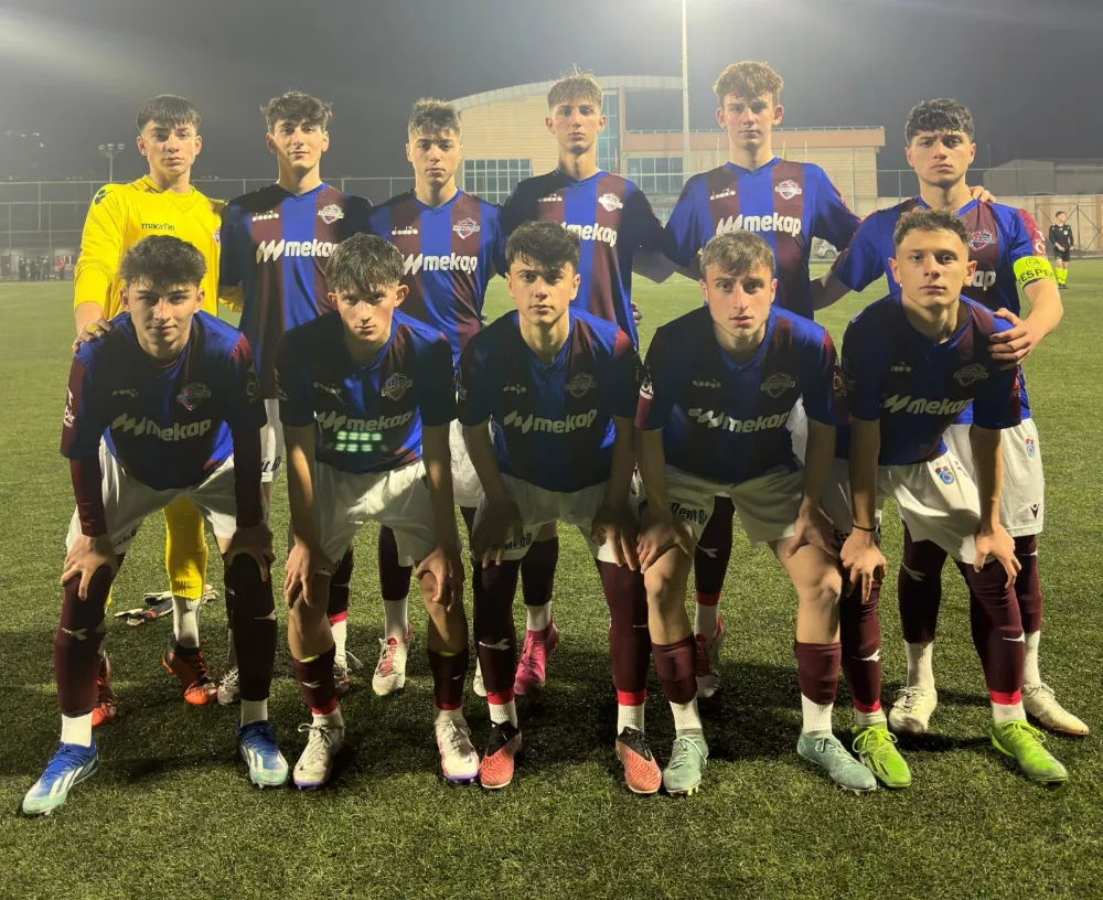 1461 TRABZON FK U17 TAKIMIMIZ 2’DE 2 YAPTI