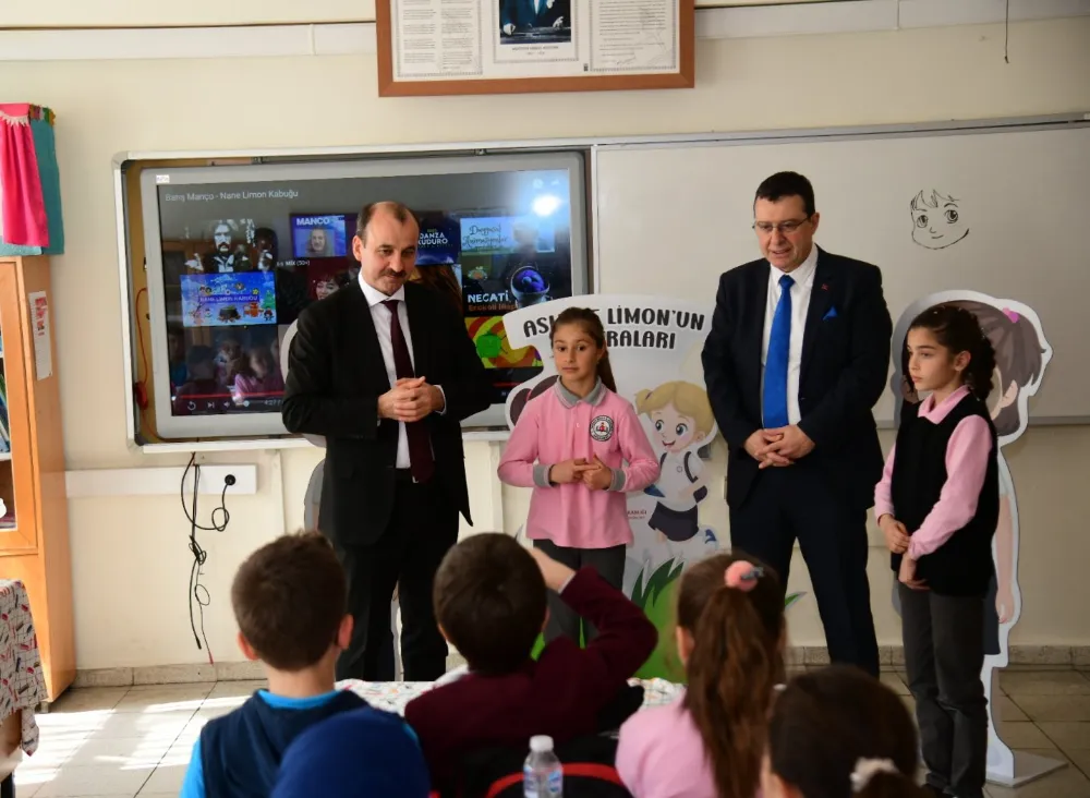 “ASLI İLE LİMON” HASAN SAKA İLKOKULU’NDA