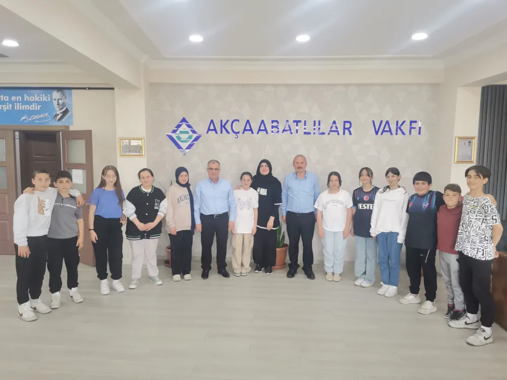 OSMANBABA ORTAOKULU’NDAN VAKIF’A ZİYARET