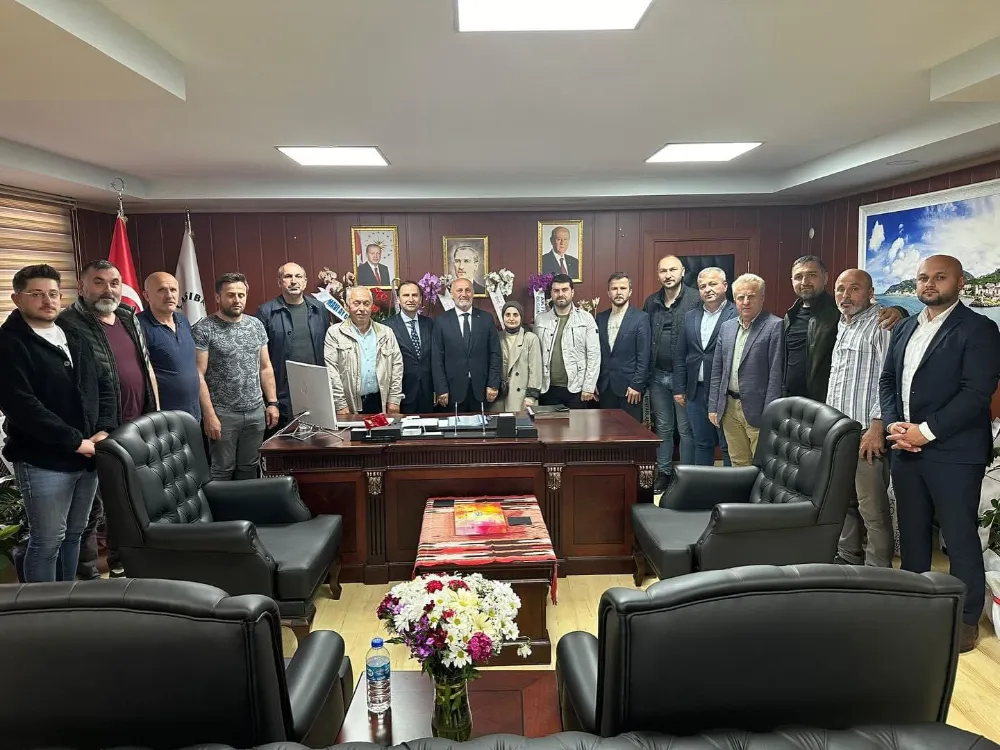 BAŞKAN KELEŞ’E İTTİFAK ORTAĞINDAN ZİYARET
