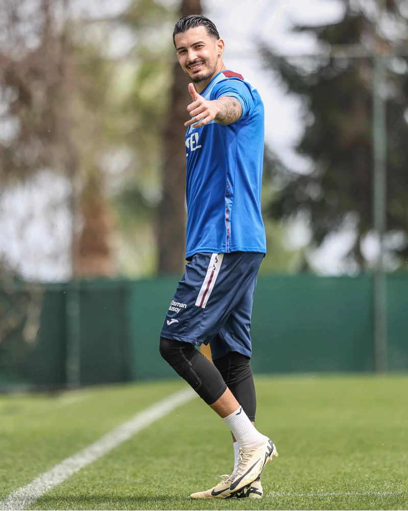 Trabzonspor, Gaziantep FK maçının hazırlıklarını sürdürdü