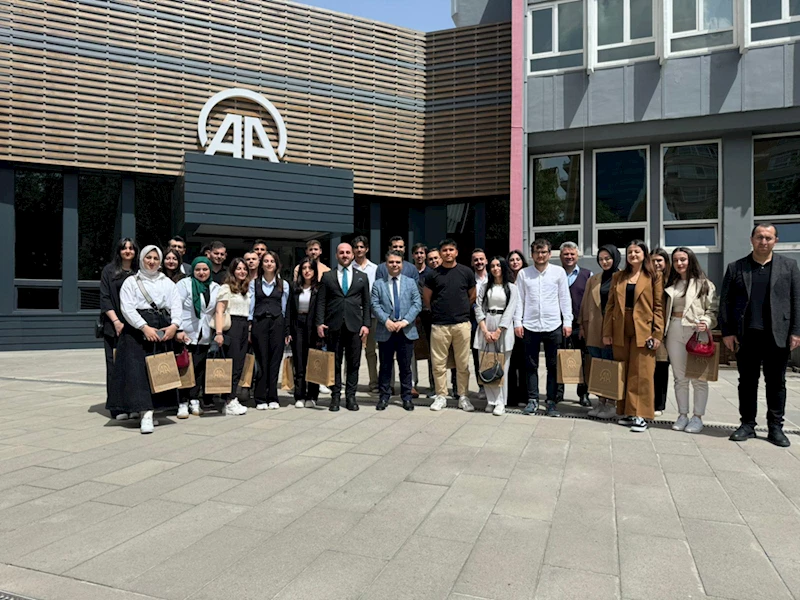 Trabzon Üniversitesi İletişim Fakültesi öğrencileri Ankara