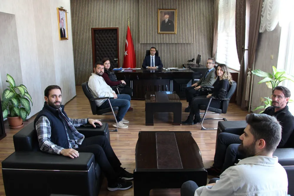 AKADEMİSYENLERDEN KAYMAKAM UYSAL’A ZİYARET
