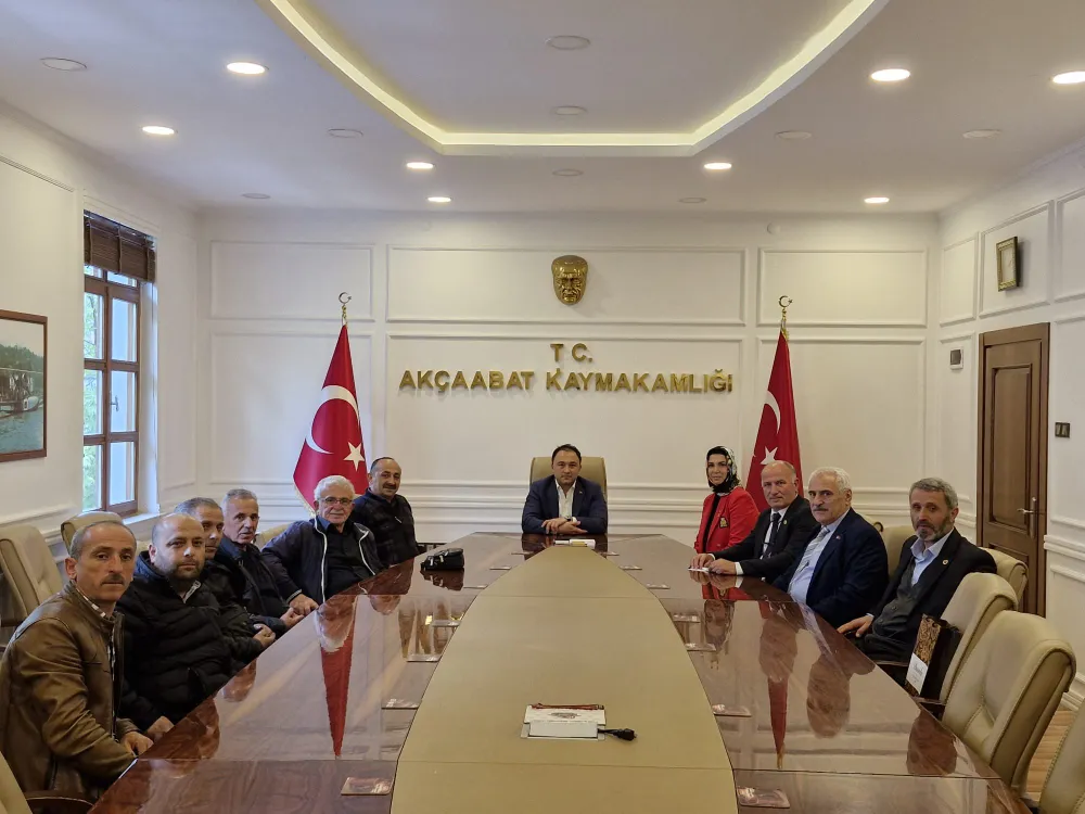 SERA VADİSİ MUHTARLARINDAN KAYMAKAM’A ZİYARET