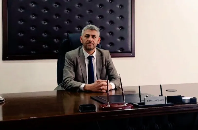 EMRULLAH ŞAHİN, ALACA’DA YENİ GÖREVİNE BAŞLADI