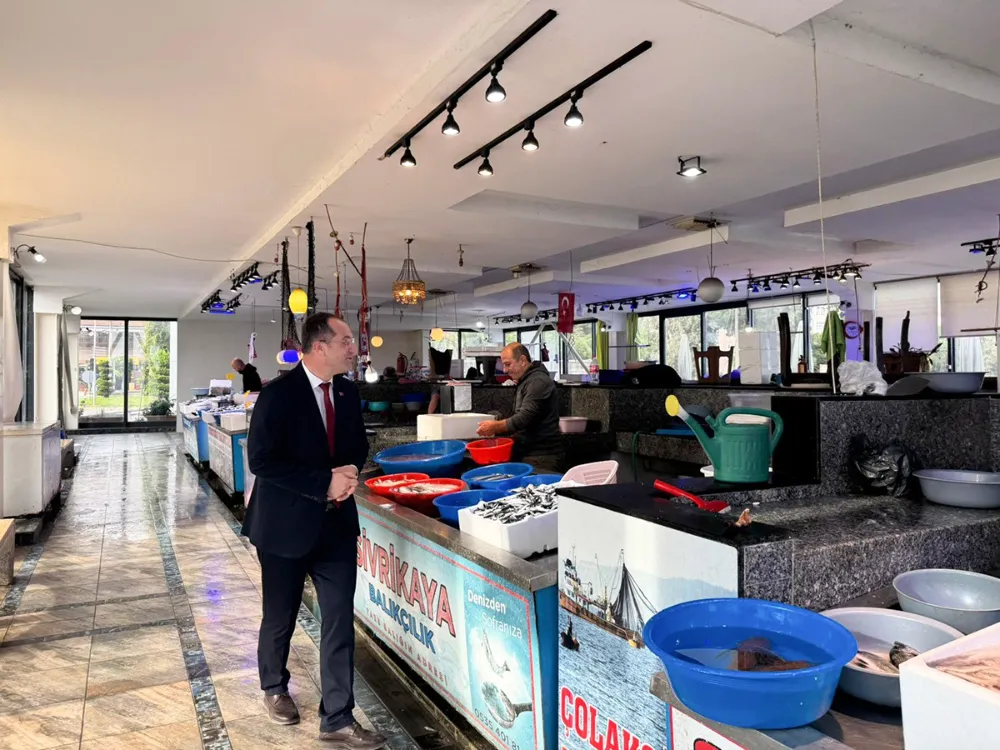 EKİM’DEN BALIKHANEYE SABAH ZİYARETİ