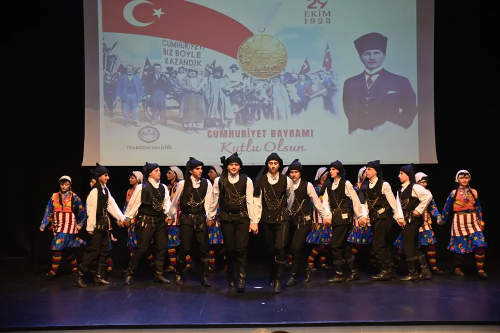 TRABZON’DA CUMHURİYET BAYRAMI COŞKUSU