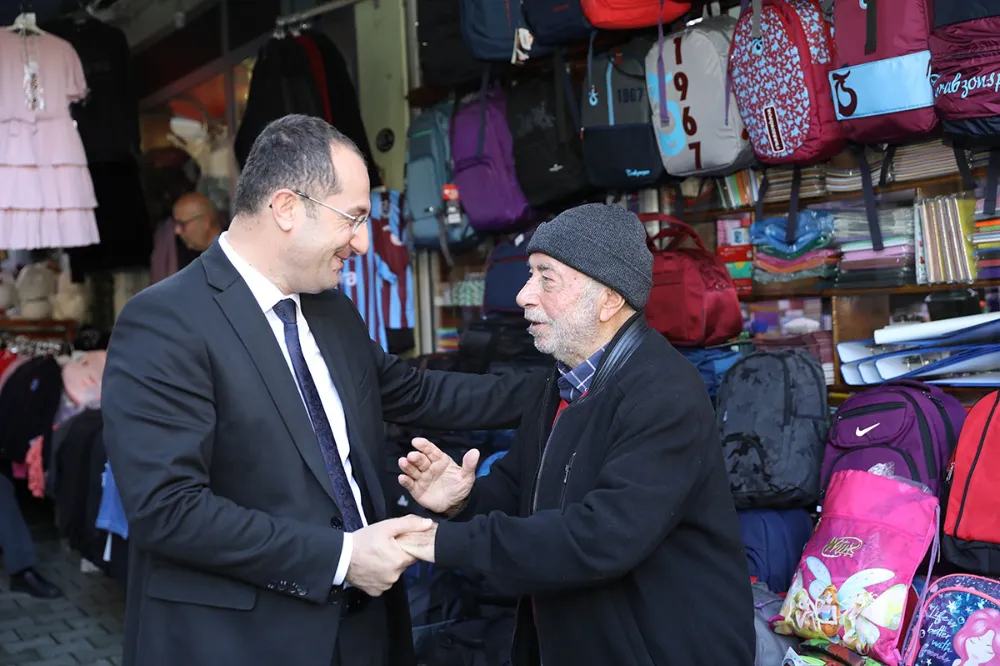 BAŞKAN EKİM SAHA MESAİSİNDE