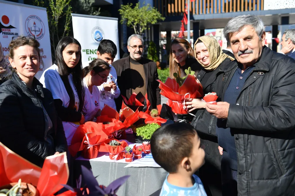 ÖZEL ÖĞRENCİLERDEN ÜRETİM BAŞARISI