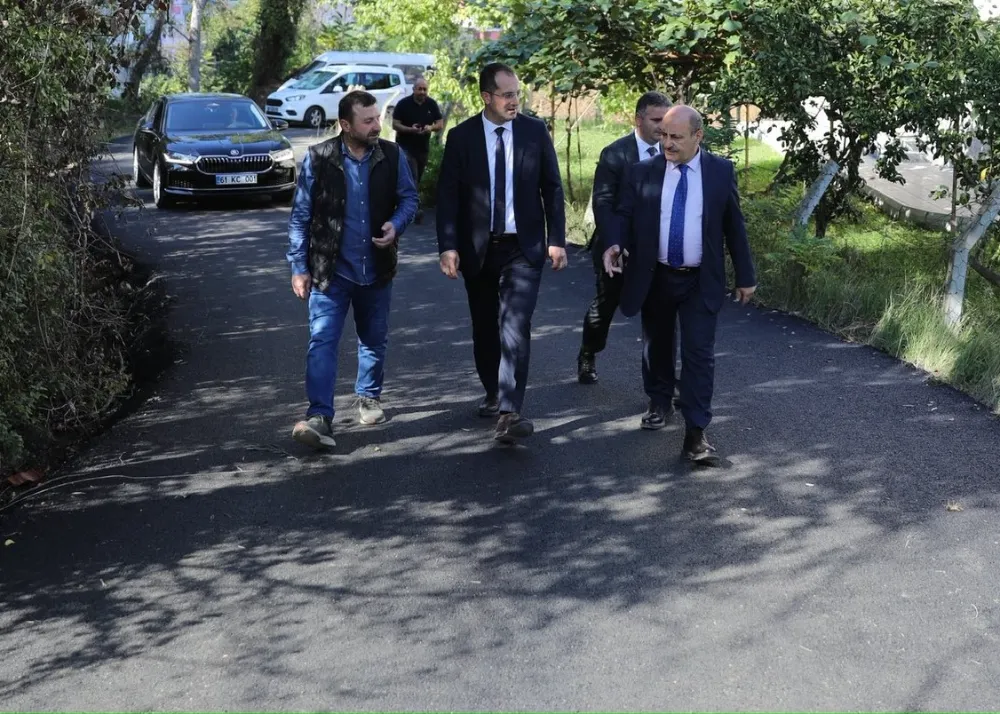 BAŞKAN EKİM ARAZİDE