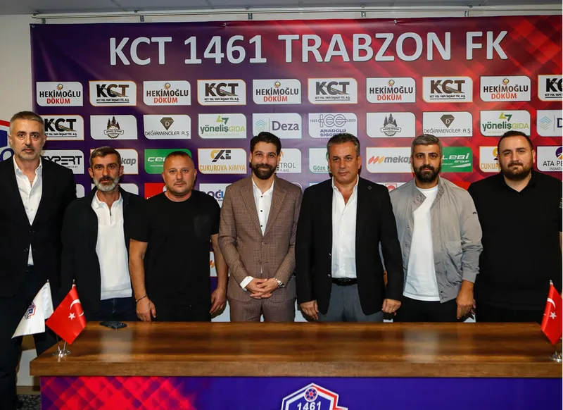 1461 Trabzon FK, teknik direktör Olcay Şahan ile sözleşme imzaladı