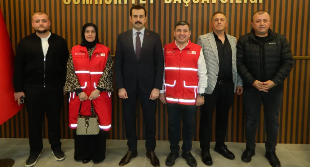 KIZILAY’DAN BAŞSAVCI’YA ZİYARET