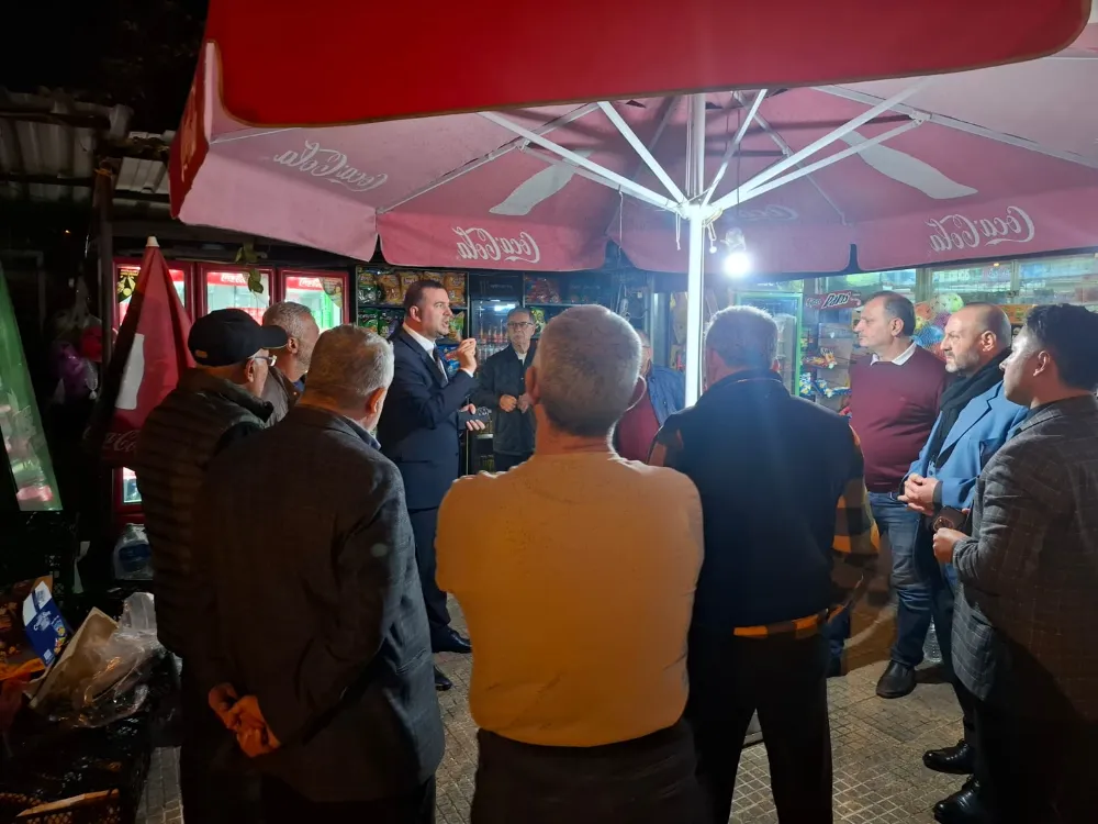 SİVRİKAYA BEŞİRLİ’DE HALKLA BULUŞTU