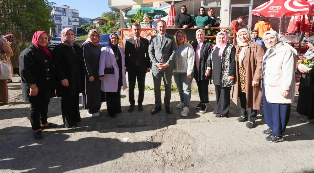 BAŞKAN EKİM HER KESİMLE BİR ARADA