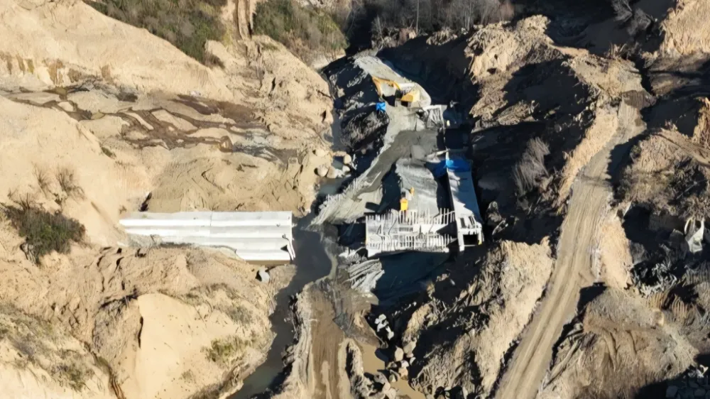 SİMBA GÖLETİ’NDE YOĞUN MESAİ