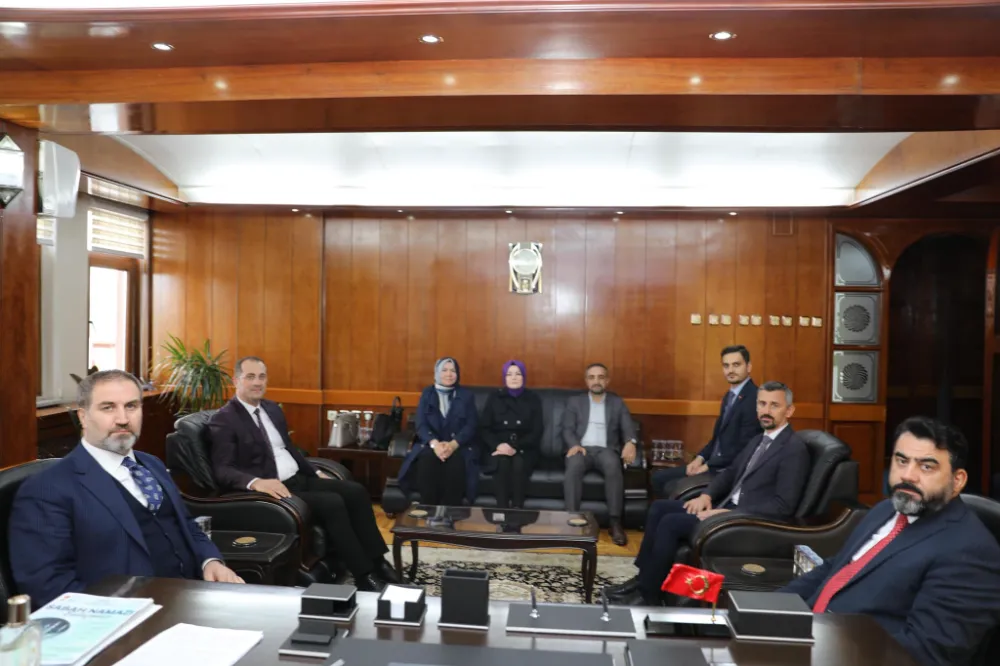 MÜFTÜ ÇİÇEK’E TEBRİK ZİYARETİ