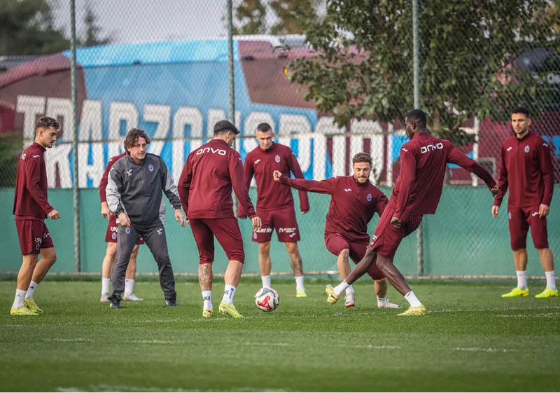 Trabzonspor, Alanyaspor maçının hazırlıklarını tamamladı