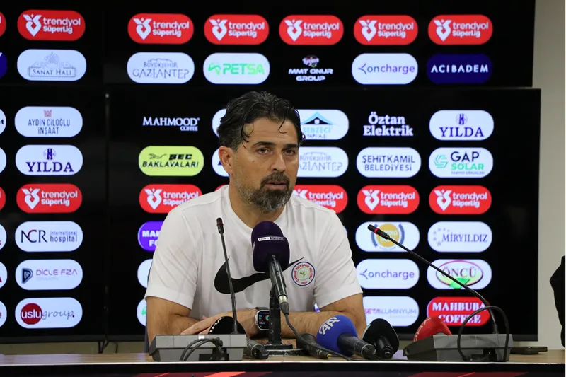 Gaziantep FK-Çaykur Rizespor maçının ardından