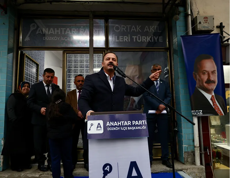 Anahtar Parti Genel Başkanı Ağıralioğlu, Düzköy