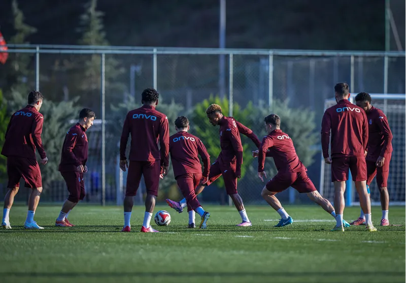 Trabzonspor, Göztepe maçı hazırlıklarını sürdürdü