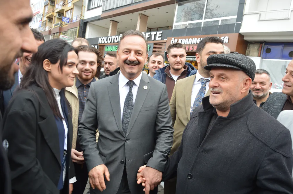 AĞIRALİOĞLU’NA AKÇAABAT’TA YOĞUN İLGİ