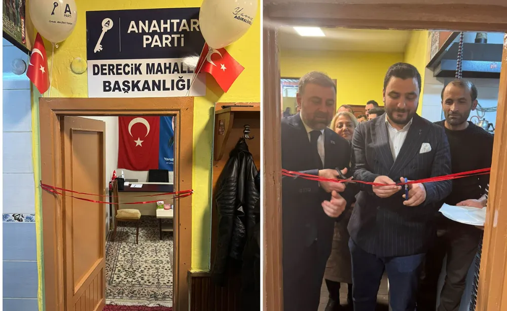 ANAHTAR PARTİ DERECİK MAHALLE BÜROSU AÇILDI