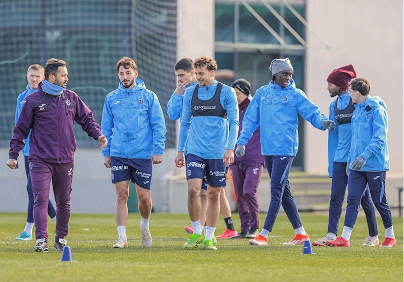 Trabzonspor, Konyaspor maçının hazırlıklarını sürdürdü