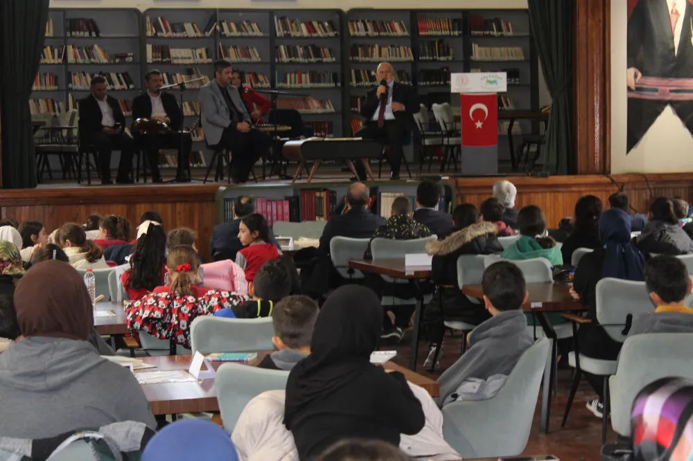 MÜFTÜ AYDIN ÖĞRENCİLERLE OKUMANIN ÖNEMİNİ PAYLAŞTI