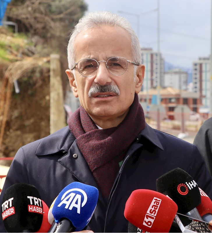 Ulaştırma ve Altyapı Bakanı Uraloğlu, Trabzon