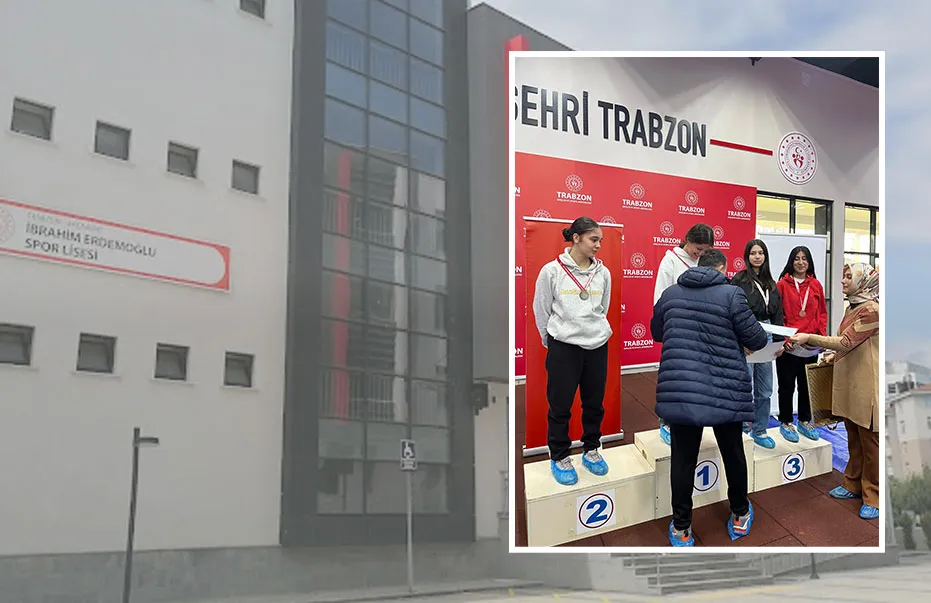 OKUL TARİHİNDE İLK BİREYSEL MADALYA EFSA ÇAĞLAR’IN