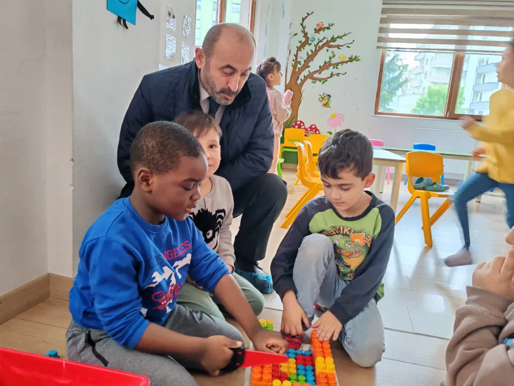 MÜFTÜ’DEN KUR’ÂN KURSU ZİYARETİ