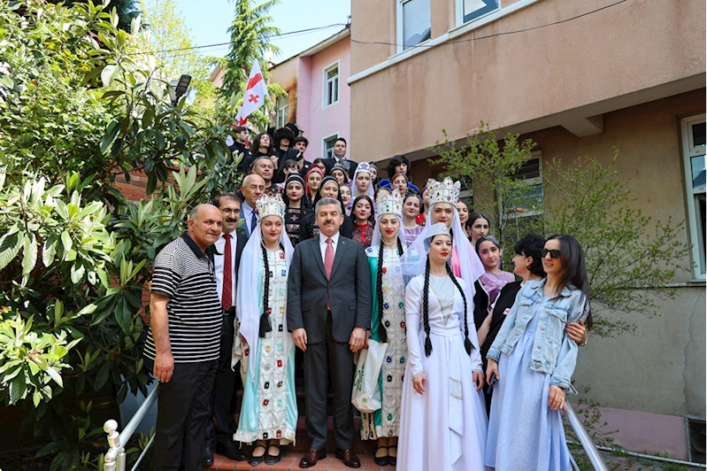 Artvin Valisi Ergün, 23 Nisan dolayısıyla Gürcistan