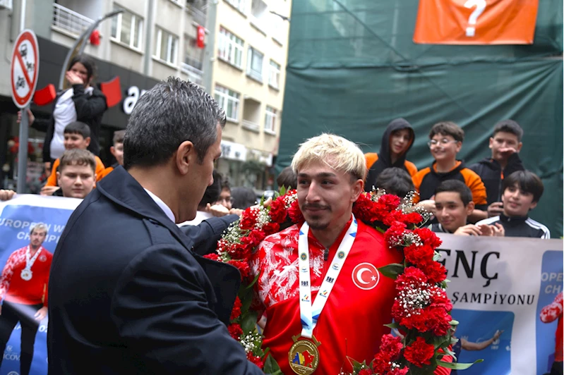 Avrupa şampiyonu milli halterci Yusuf Fehmi Genç, Ordu