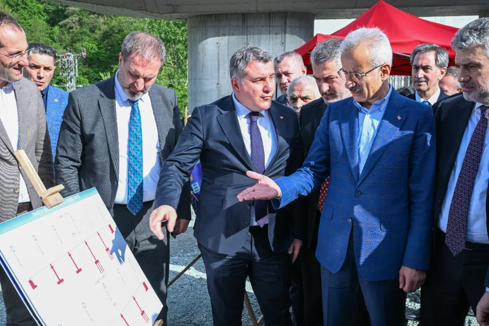 BAKAN URALOĞLU, GÜNEY ÇEVRE YOLU’NU İNCELEDİ