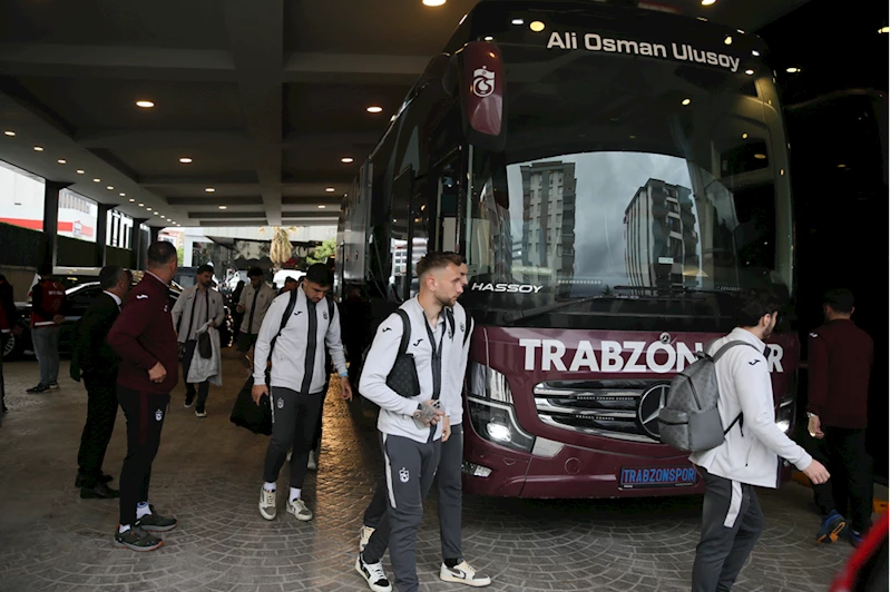 Trabzonspor kafilesi Gaziantep